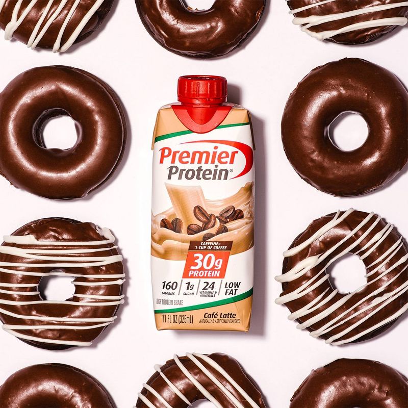 Premier Protein Shake - Cafe Latte - 4pk/44 fl oz