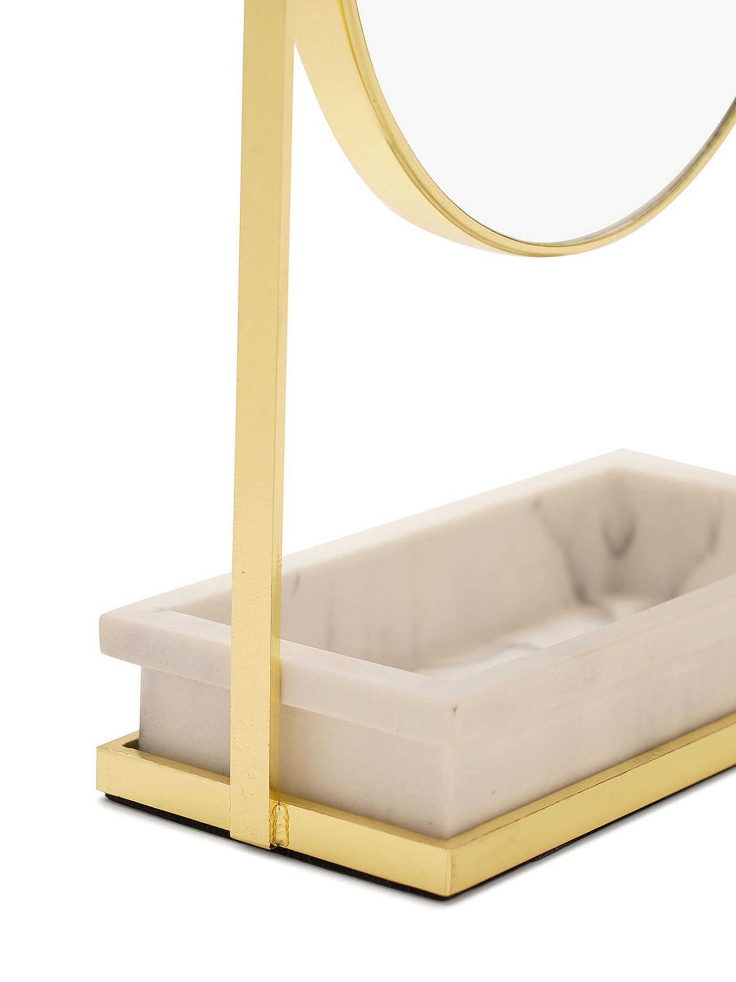Pure Home and Living Gold Metal Mirrors