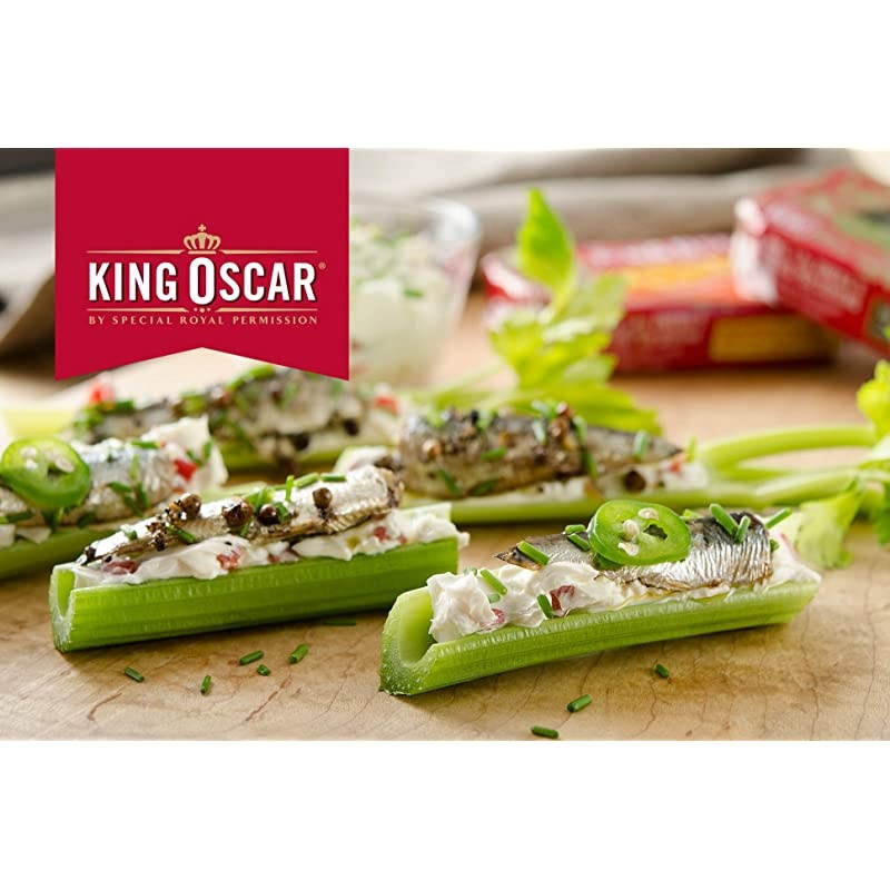 Wild Caught Sardines in Extra Virgin Olive Oil Hot Jalapeno Peppers 375 Ounce Pack of 12