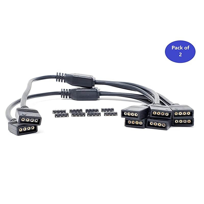 1 to 3 RGB Splitter 50 cm Cable 2Pack F04RGB03502P