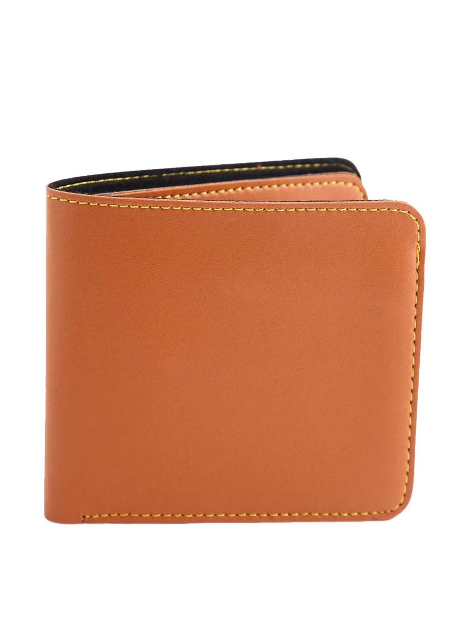 Crusset Tan Solid Wallet