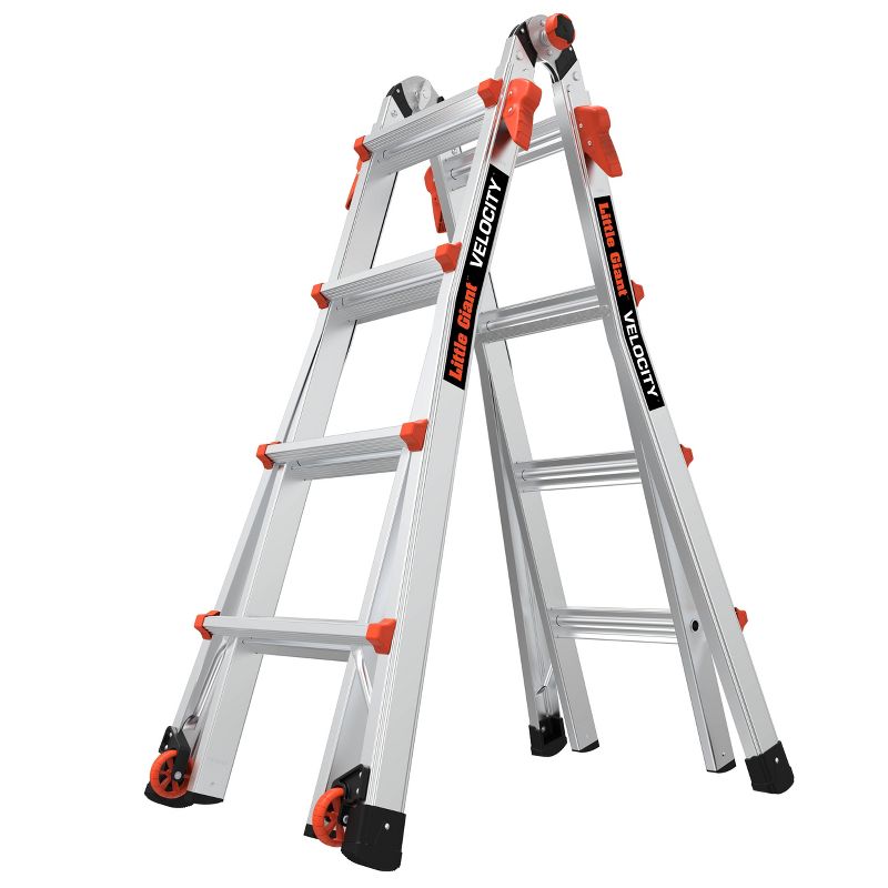 Little Giant Ladder Systems 300 lb ANSI Type IA Aluminum Ladder Gray
