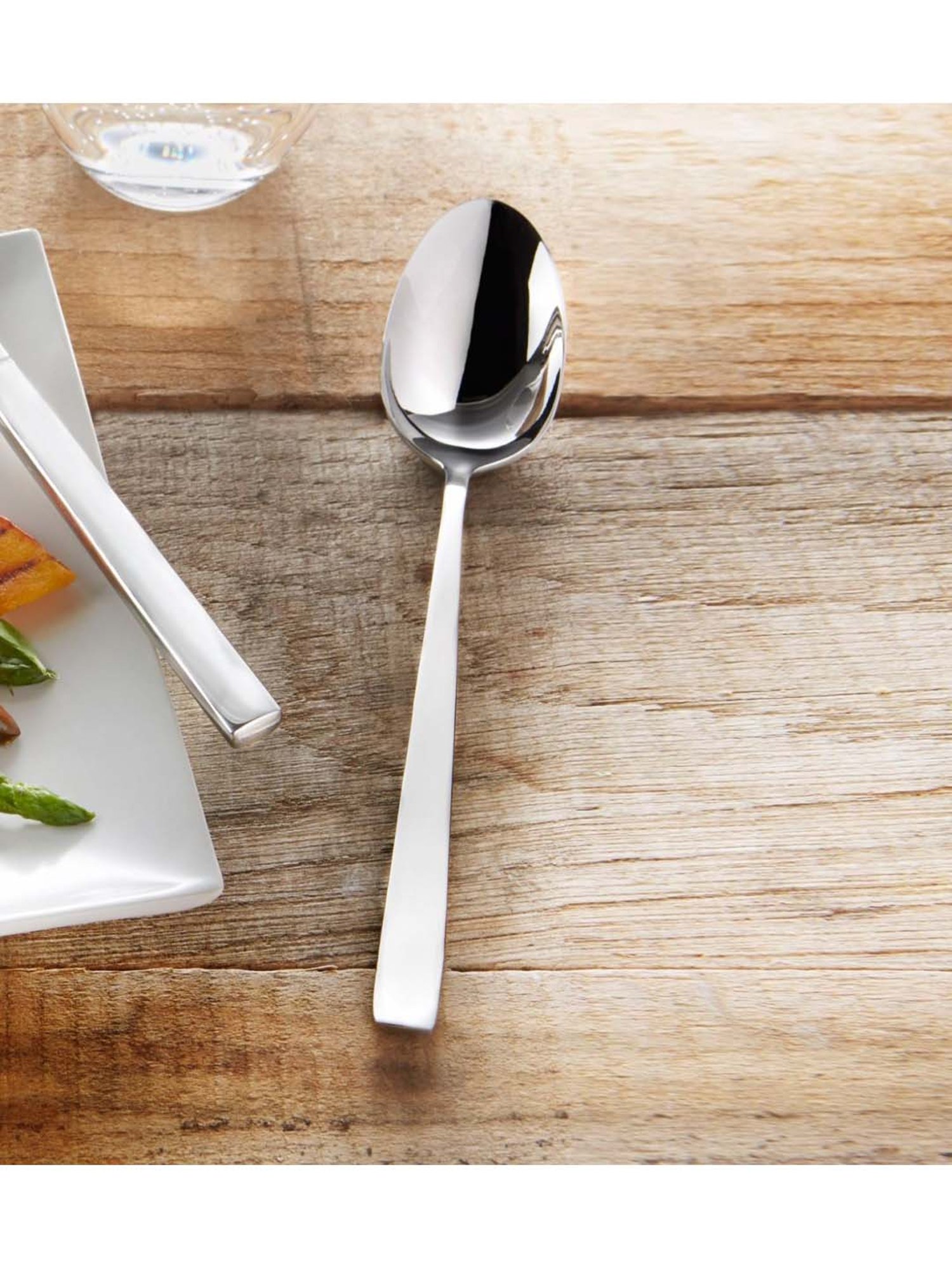 AMEFA Martin Silver Stainless Steel Medium Teaspoon - Set of 6