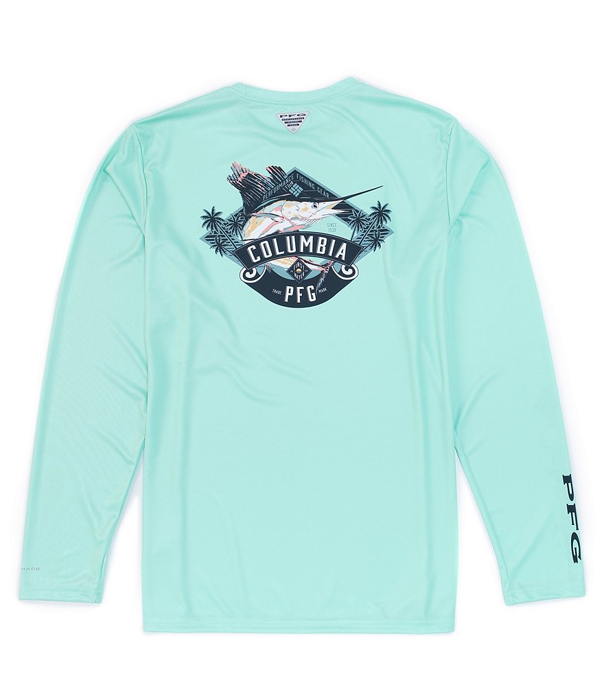 Columbia PFG Terminal Tackle Vintage Sign Long-Sleeve Tee