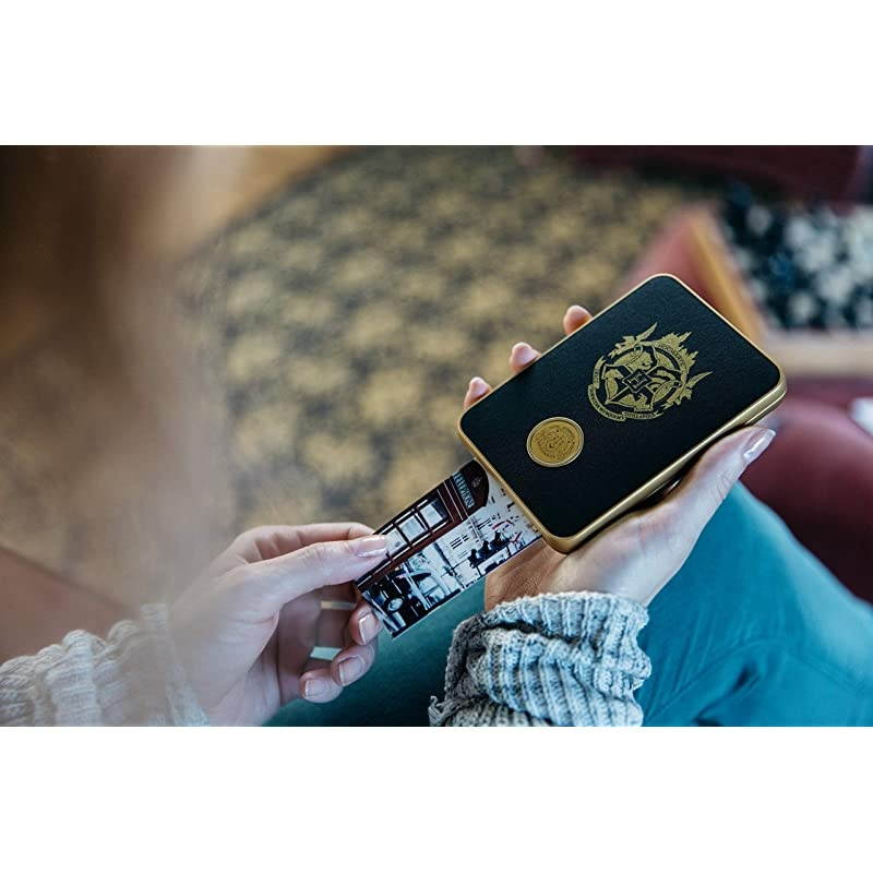 Potter Magic Photo and Video Printer for iPhone and Android Your Photos Come to Life Like Magic Black