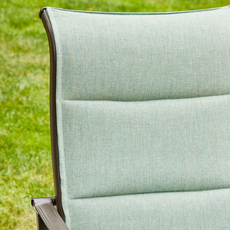 7pc Spring Hills Dining Set Teal - Royal Garden