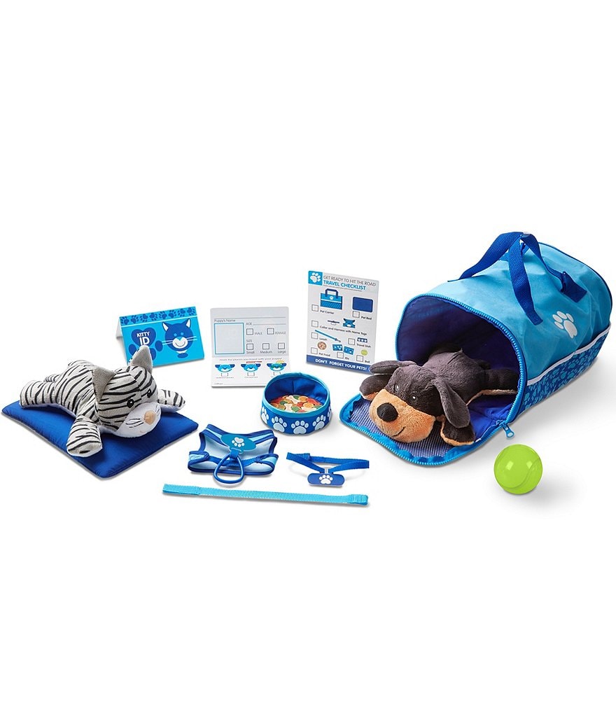 Melissa & Doug Tote & Tour Pet Travel Play Set