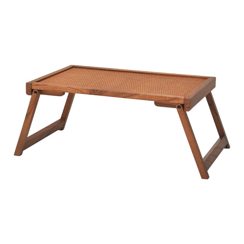 21" x 10" Rattan Delancey Bed Tray - Hopper Studio