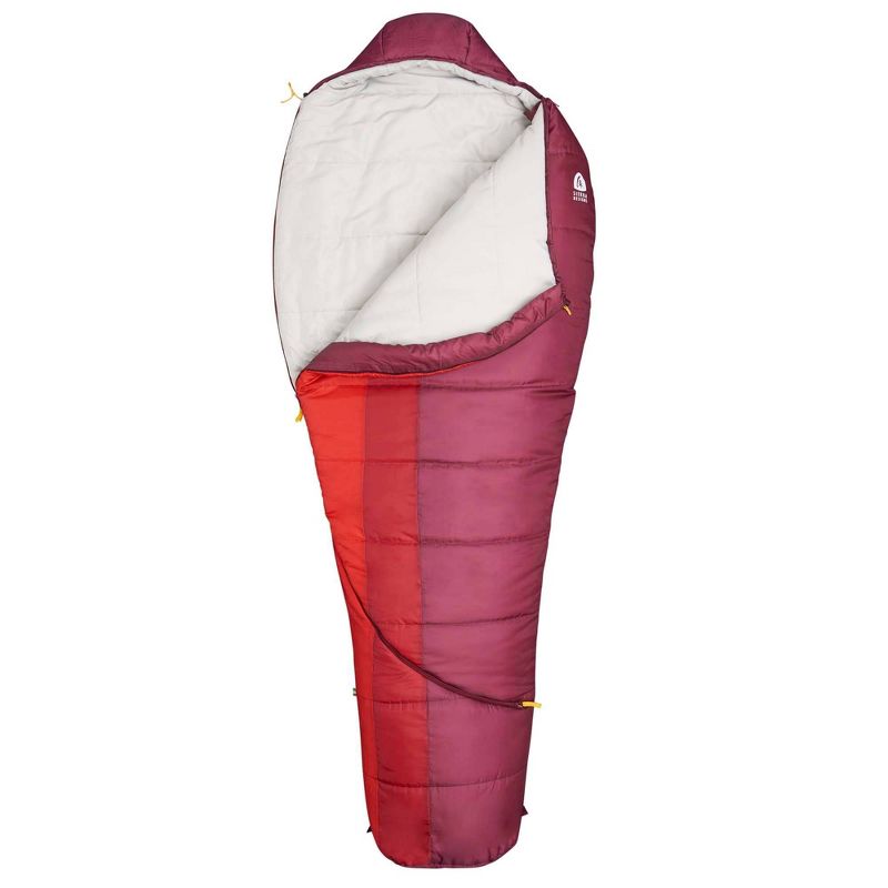 Sierra Designs Eldora 20 Degree Fahrenheit Mummy Sleeping Bag - Red