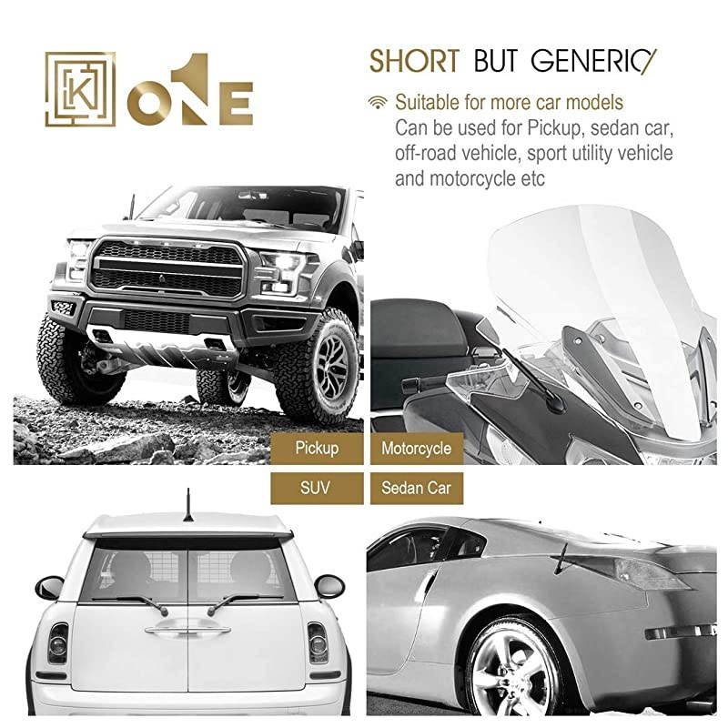 48 AMFM Short Antenna Compatible with Grand Caravan 08 to 2018