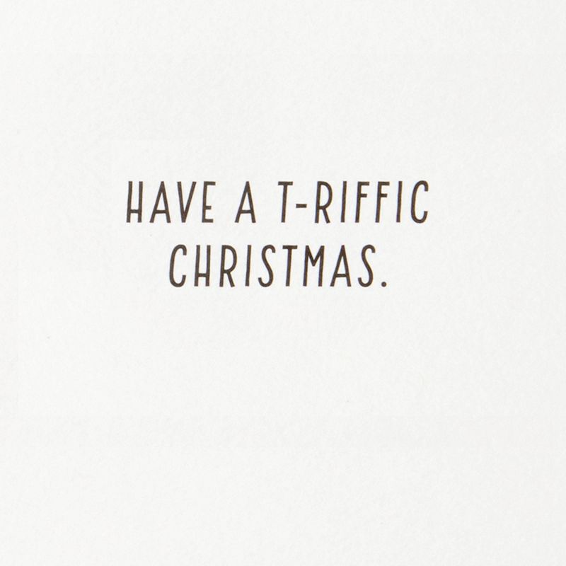 8ct Hallmark Studio Ink T Rex Santa Boxed Cards