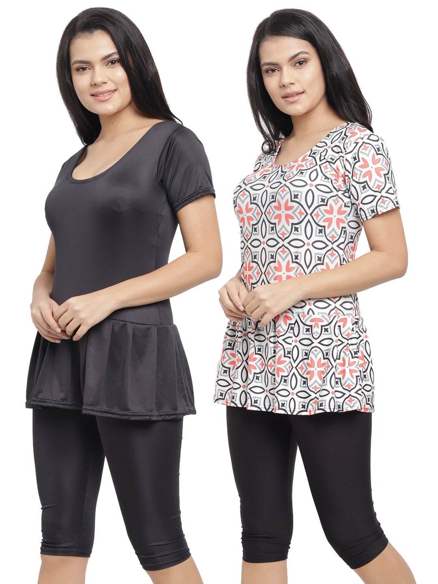 N-Gal Multicolor Swimsuit (Pack Of 2)