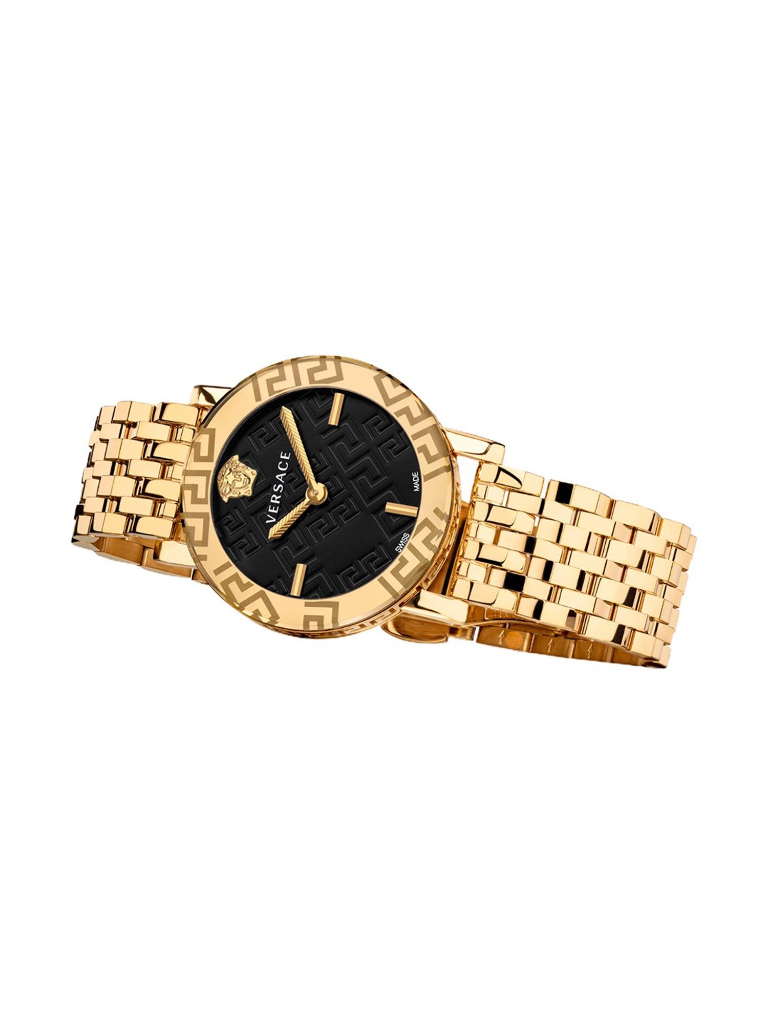 Versace VEU300621 Greca Glass Analog Watch for Women