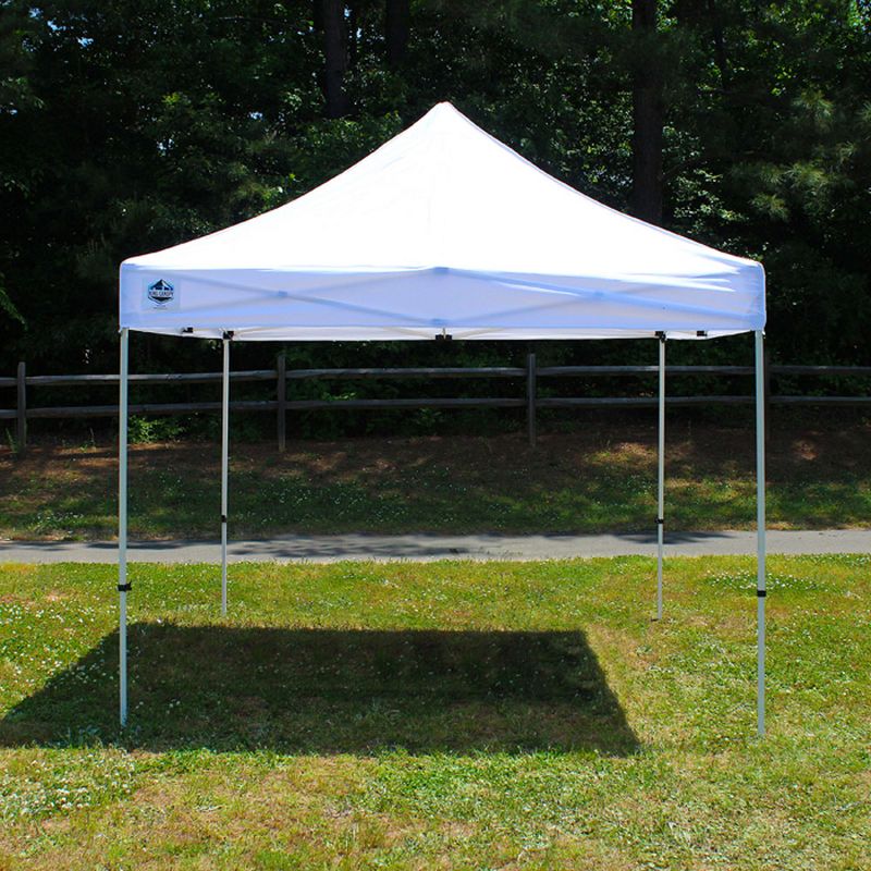 Quick Shade Weekender Elite 10 x 10 Foot Slant Leg Durable Pop Up Canopy, White