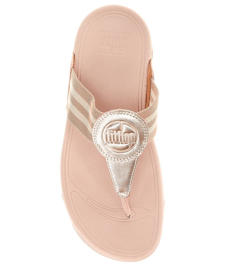 Fitflop Walkstar Webbing Toe Post Sandals