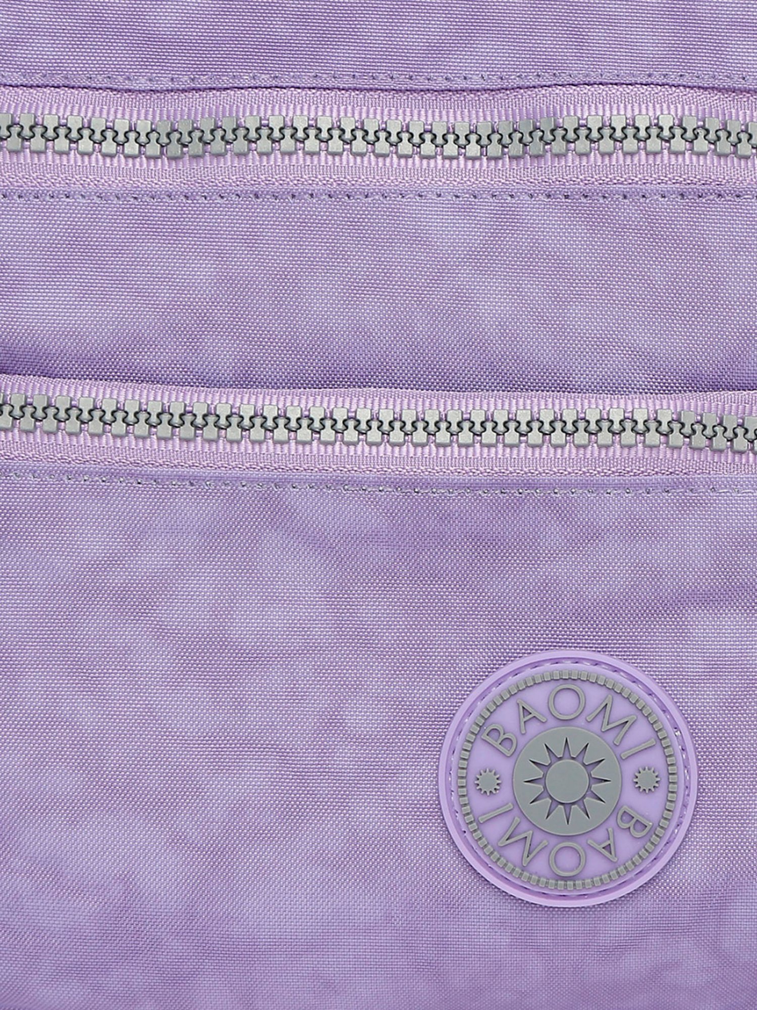 Baomi Purple Solid Medium Cross Body Bag