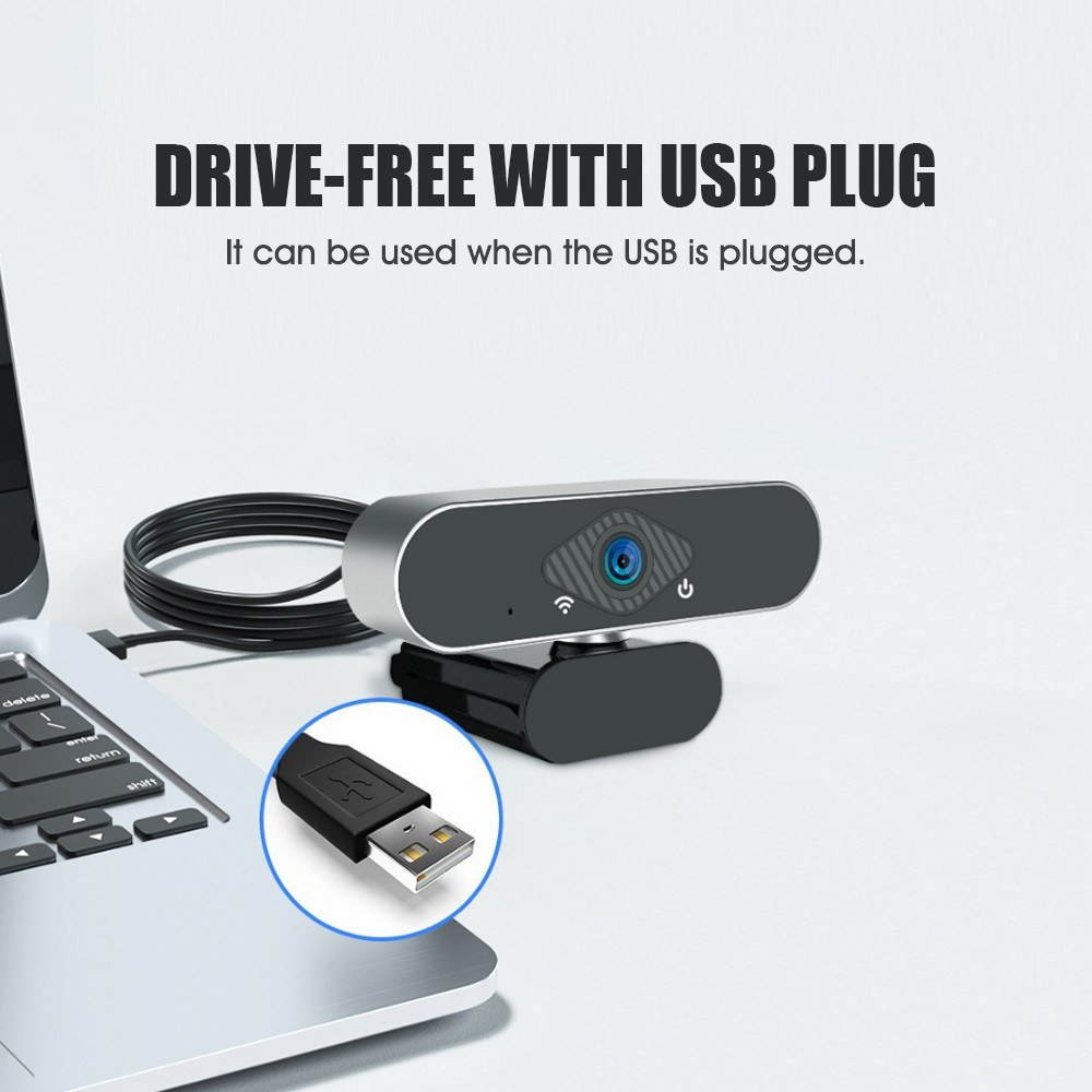 Xiaomi Youpin Xiaovv HD USB Webcam Built-in Microphone Drive-free Auto-focusing Camera Gift for Video Calling Recording Conferencing E-learning
