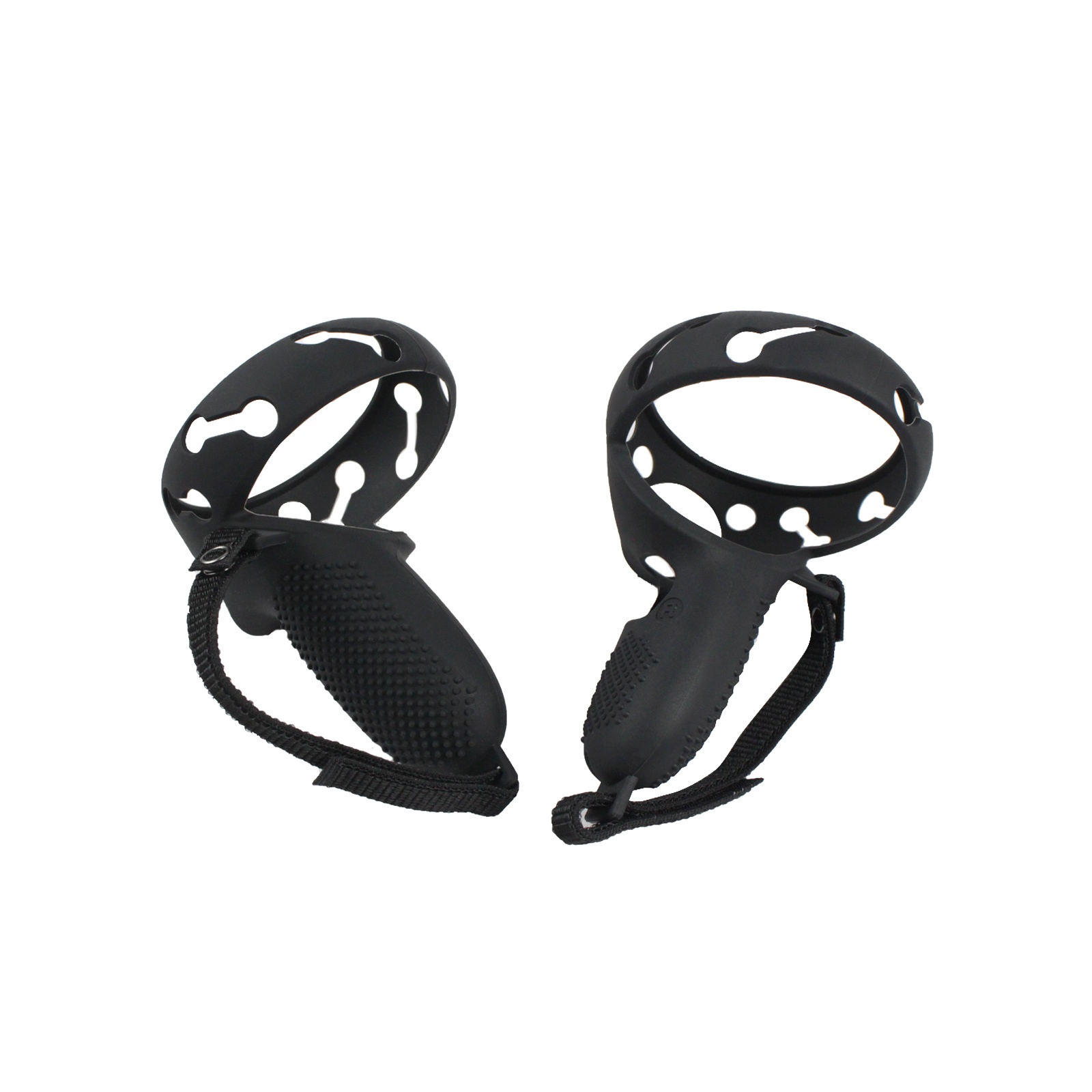 2 Pairs Oculus Quest 2 Elite Washable Silicone Handle Protective Cover