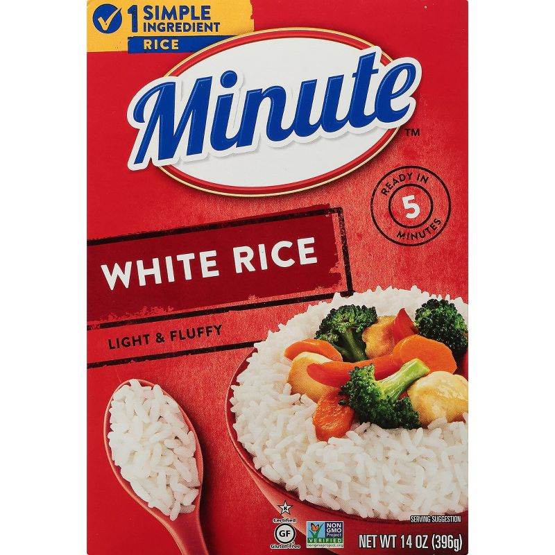 Minute Instant Enriched Long Grain White Rice - 14oz