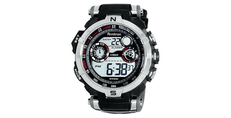 Men's Armitron Digital Sport Watch - Black