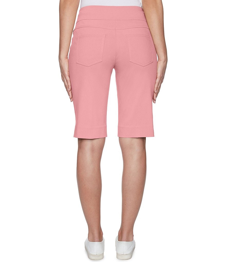 Westbound Petite Size the PARK AVE fit Indigo Skimmer Shorts