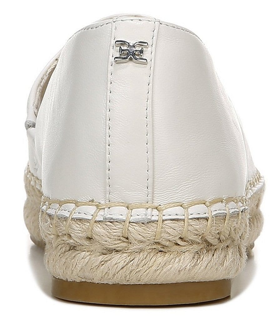 Sam Edelman Kesia Leather Espadrille Flats