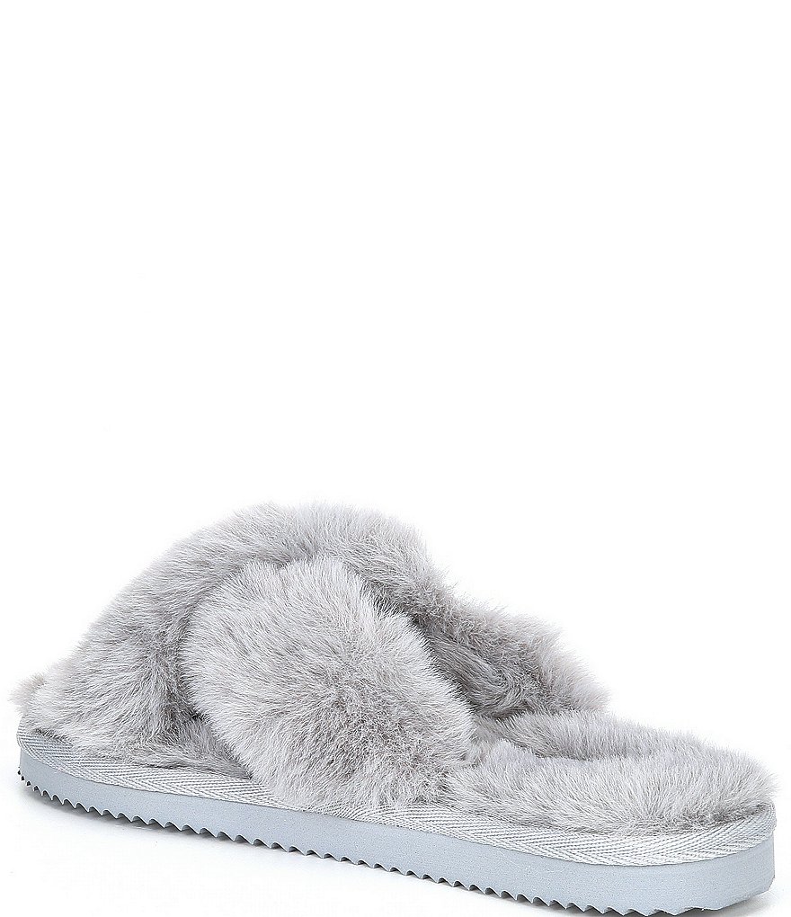 MICHAEL Michael Kors Lala Faux Fur Slippers