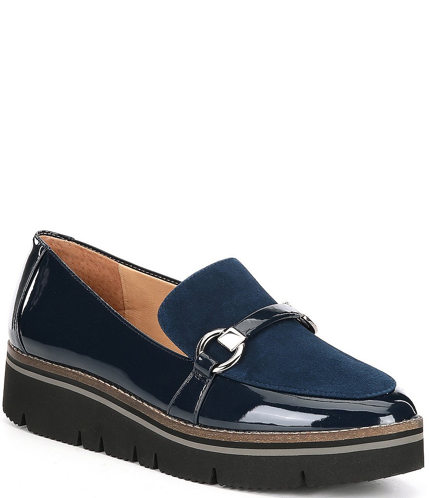 Alex Marie Gemima Patent Platform Loafers