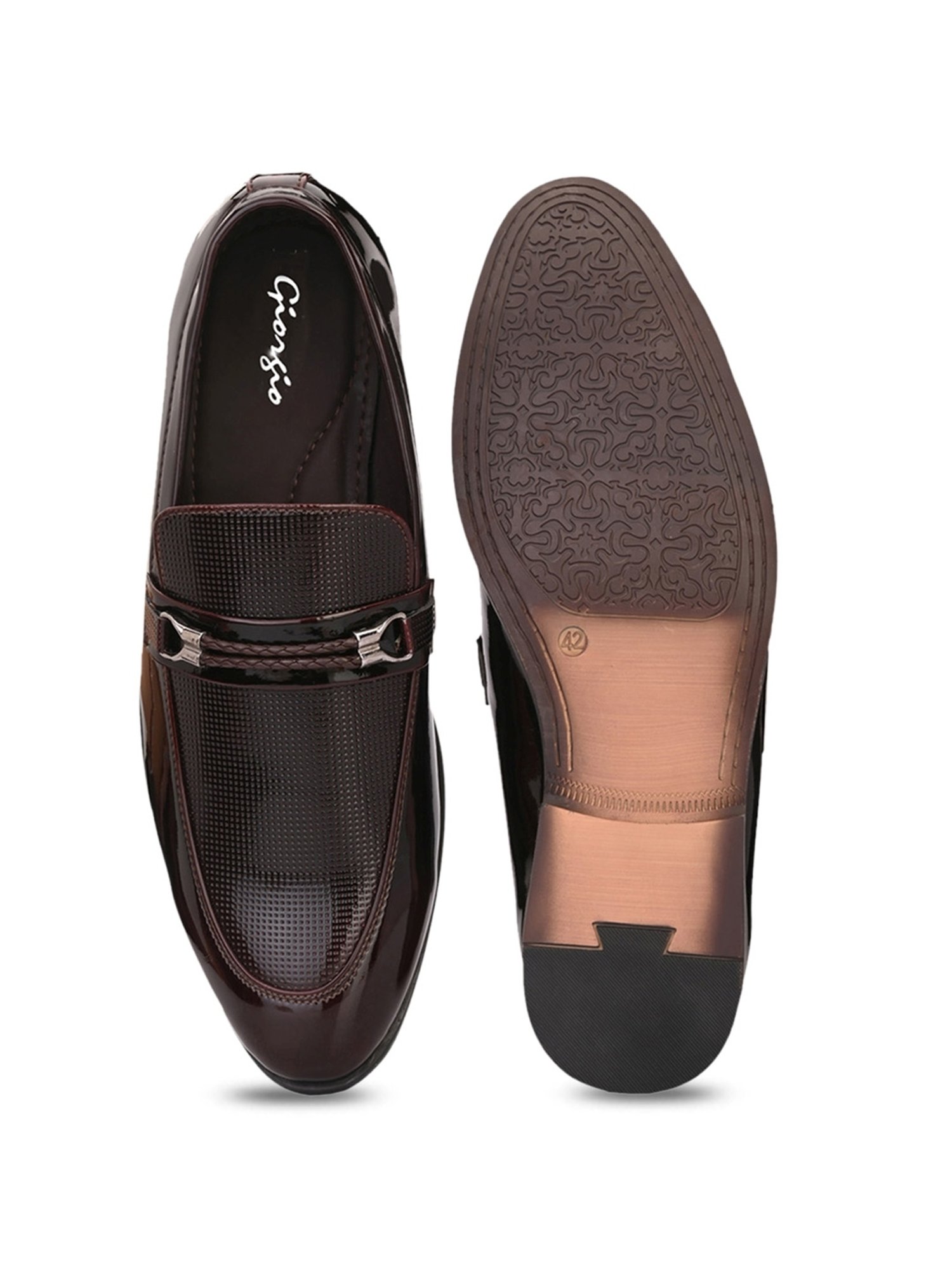 Giorgio Men's Cherry Formal Loafers