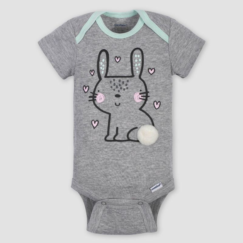 Lamaze Baby Girls' Organic 4pc Bodysuit Gift Set - Pink Newborn