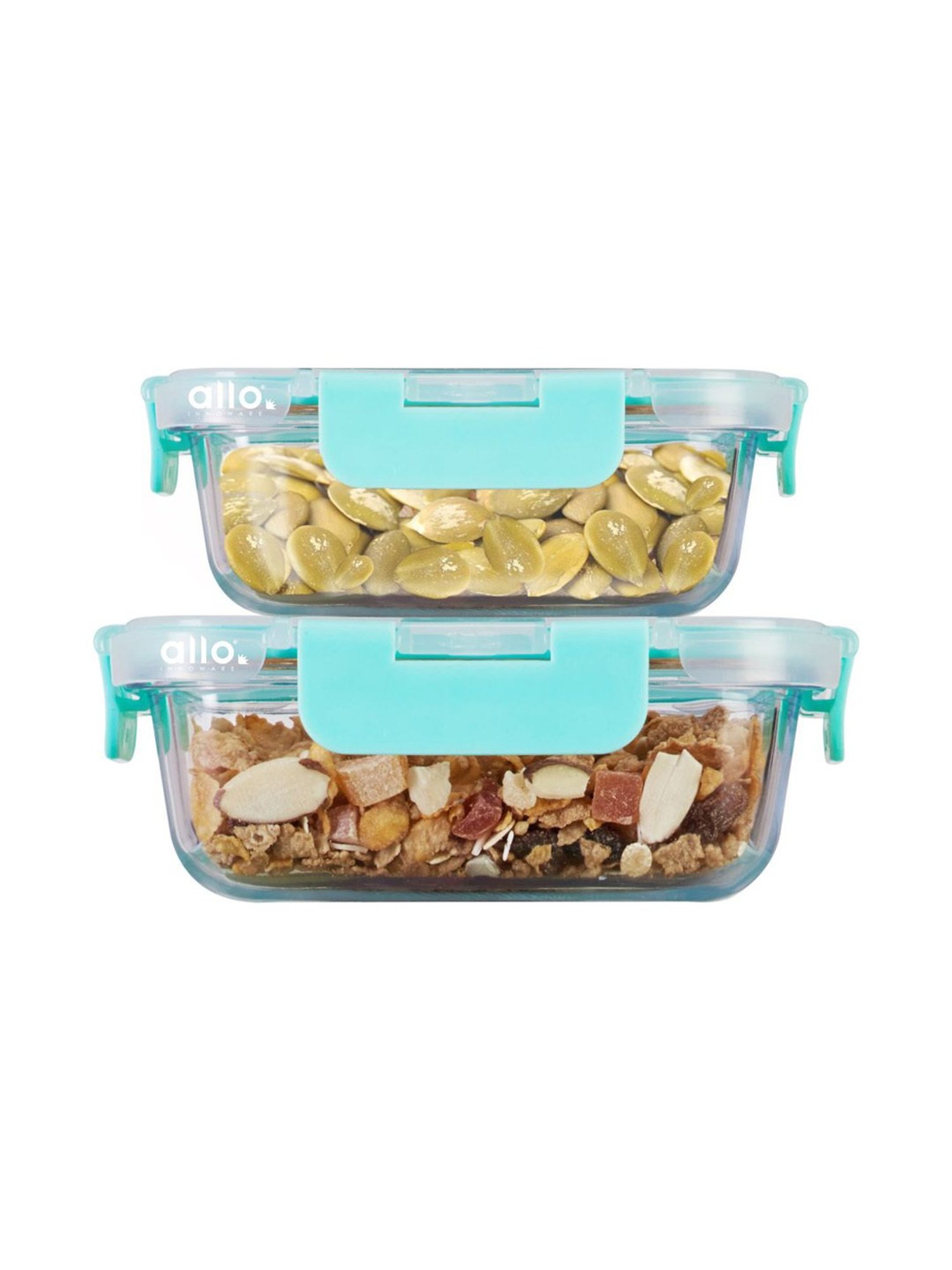 Borosilicate Glass Containers with Lids Microwave Safe Container for Glass Food Storage Containers