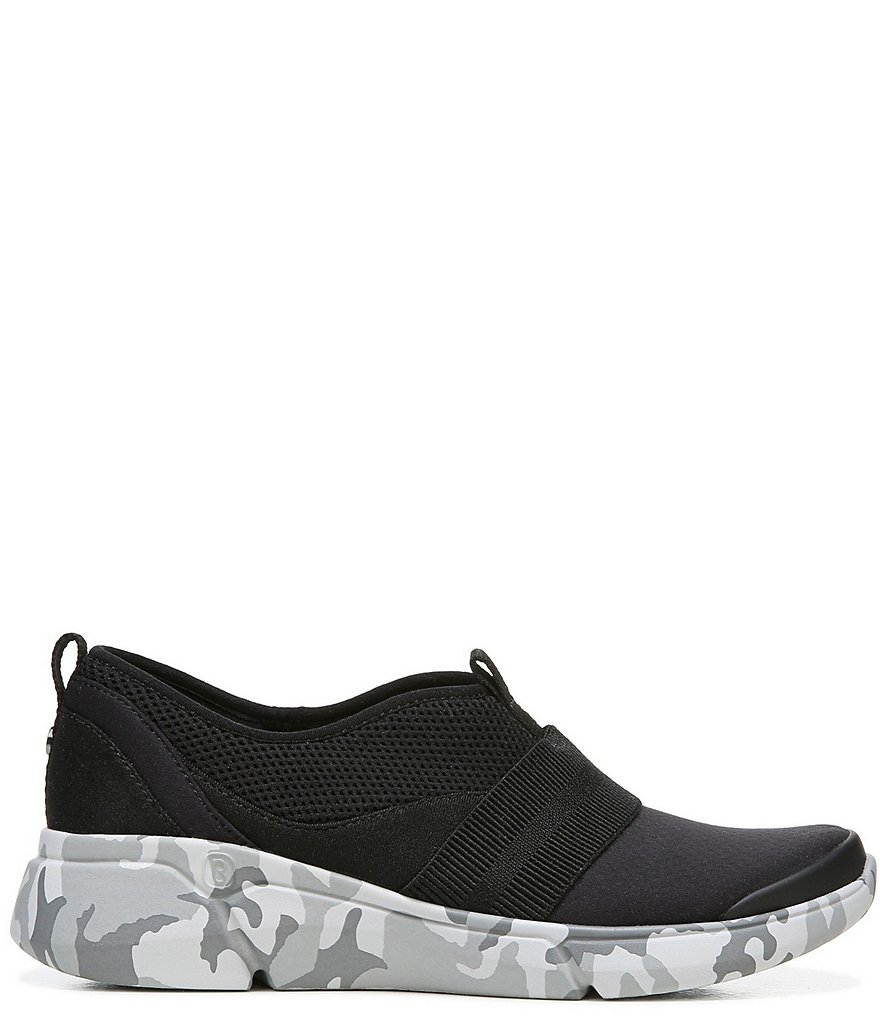 Bzees Haven Camo Print Washable Slip-On Sneakers