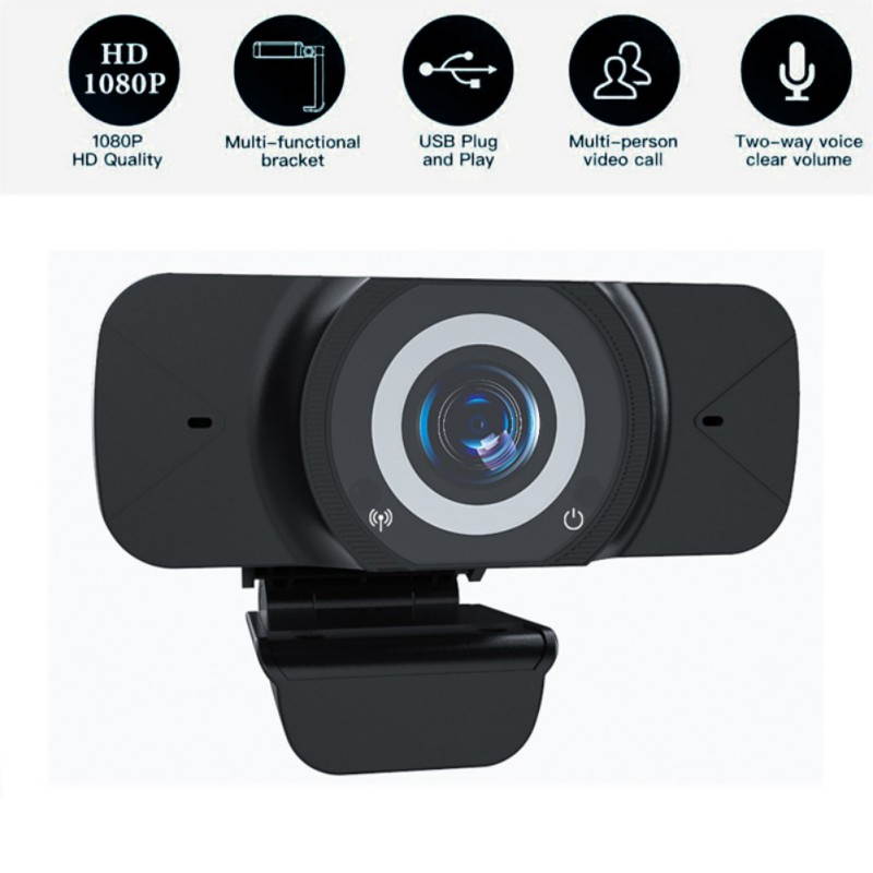 Ochine HD 1080P Webcam Autofocus Web Camera Cam For PC Laptop Desktop With Microphone