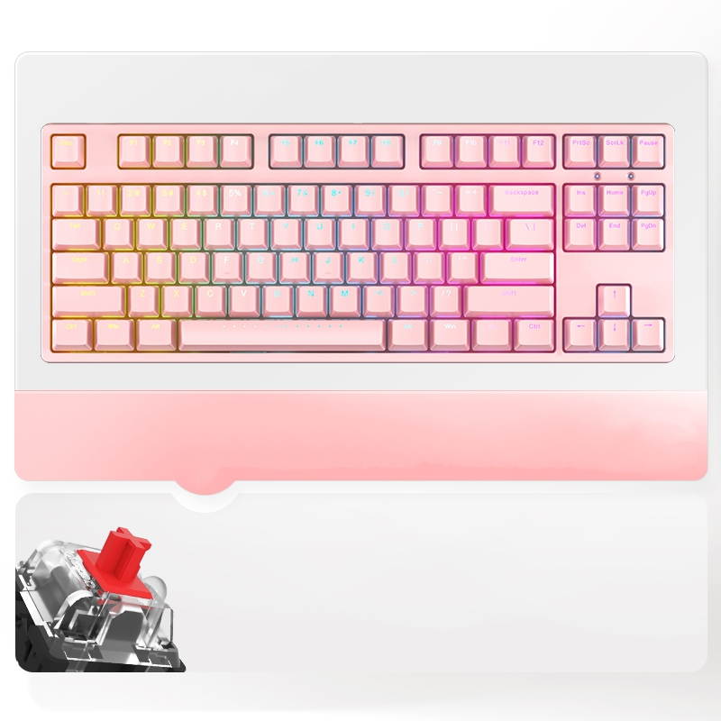 iKBC  F410 108-key RGB Backlit  Cherry MX Switch Mechanical Gaming Keyboard, N-key Rollover, PBT Keycaps