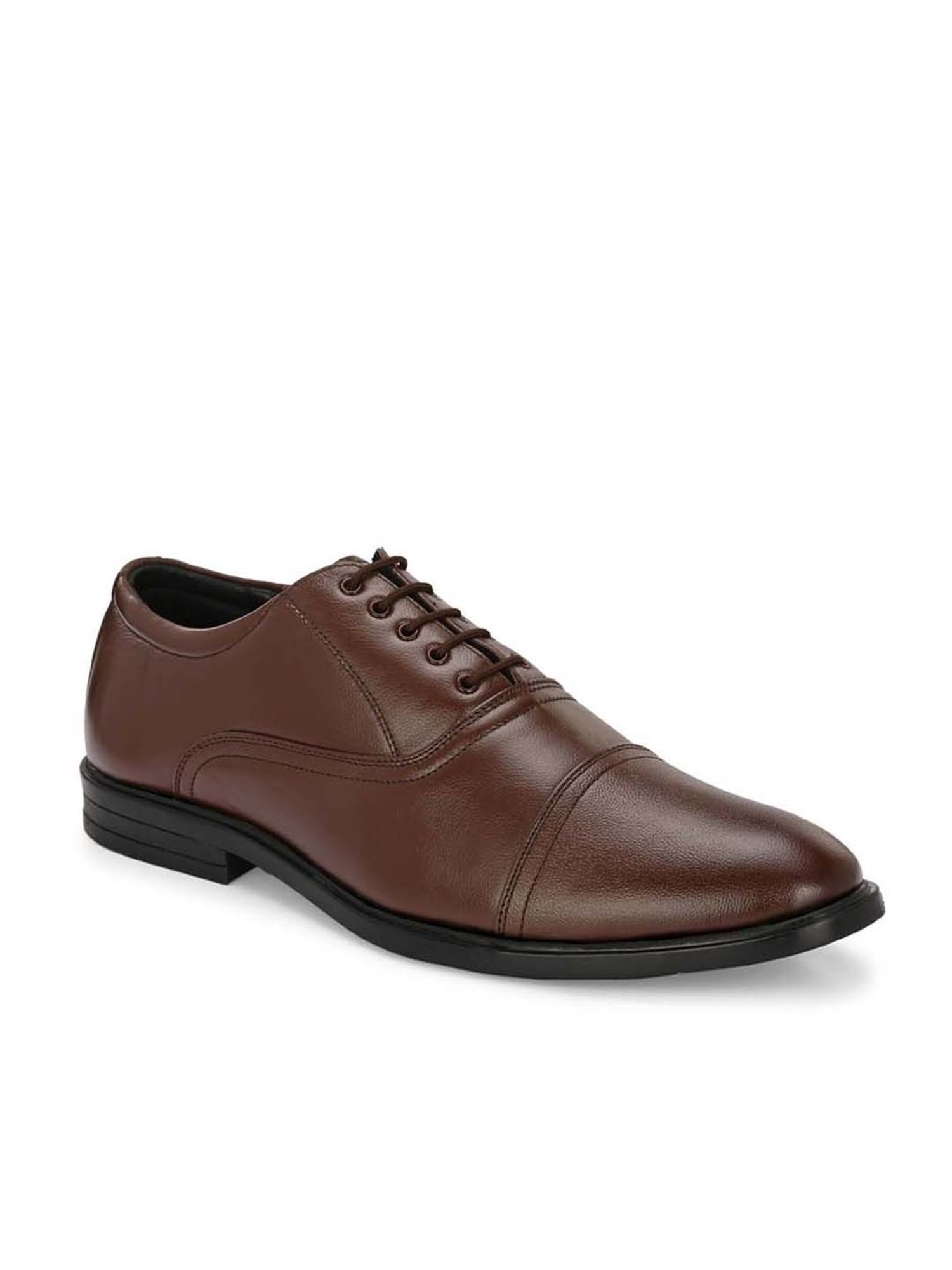 Eego Italy Men's Brown Oxford Shoes