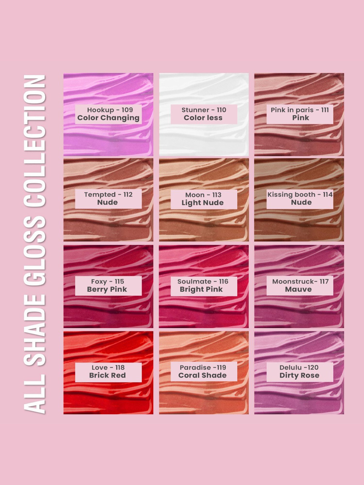 Glamveda Serum Infused Lip Gloss Mini Love-118 - 1.2 ml