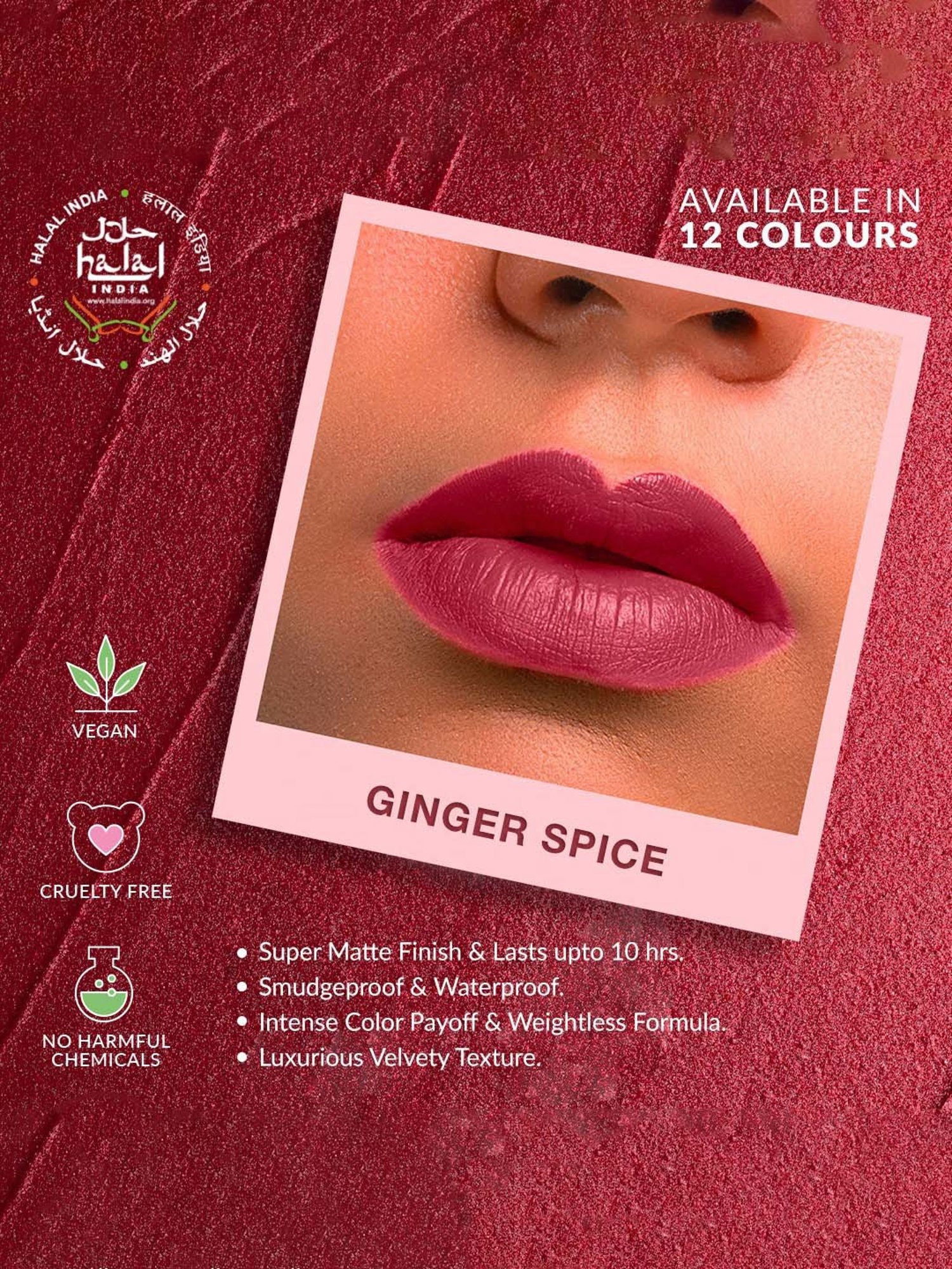 Littmuss O' It's Matte Liquid Lipstick Ginger Spice - 2.5 ml