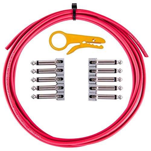 lava cable tightrope solderfree pedal board kit 10'