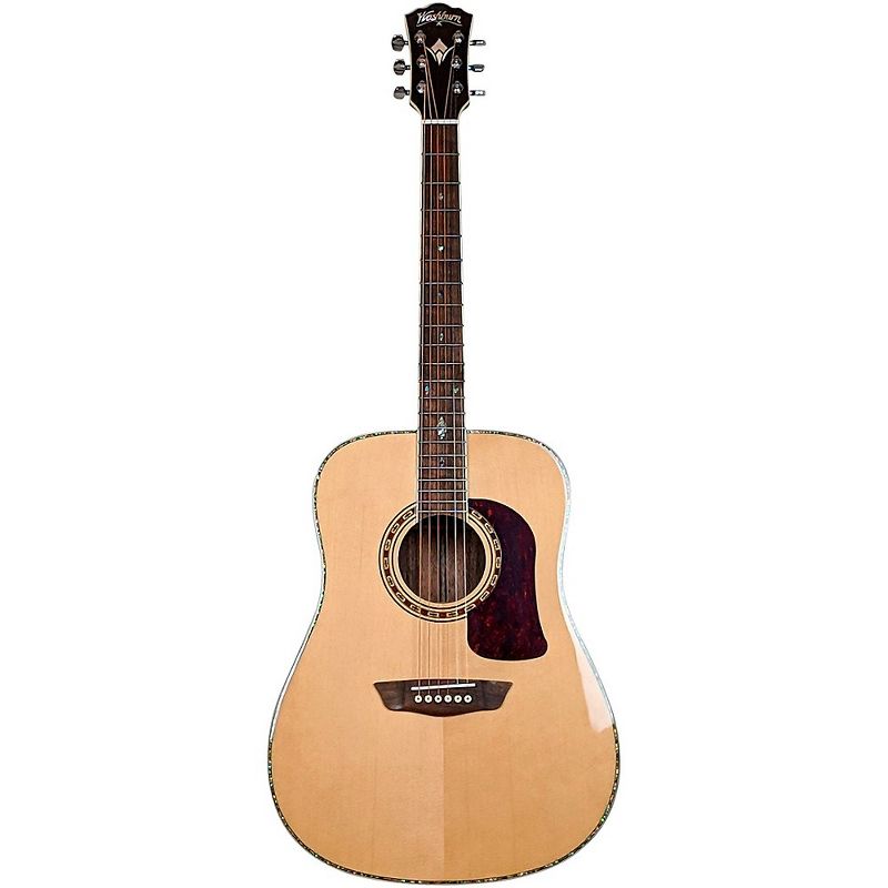 Washburn Heritage Elite HD80 Dreadnought Acoustic Guitar Gloss Natural