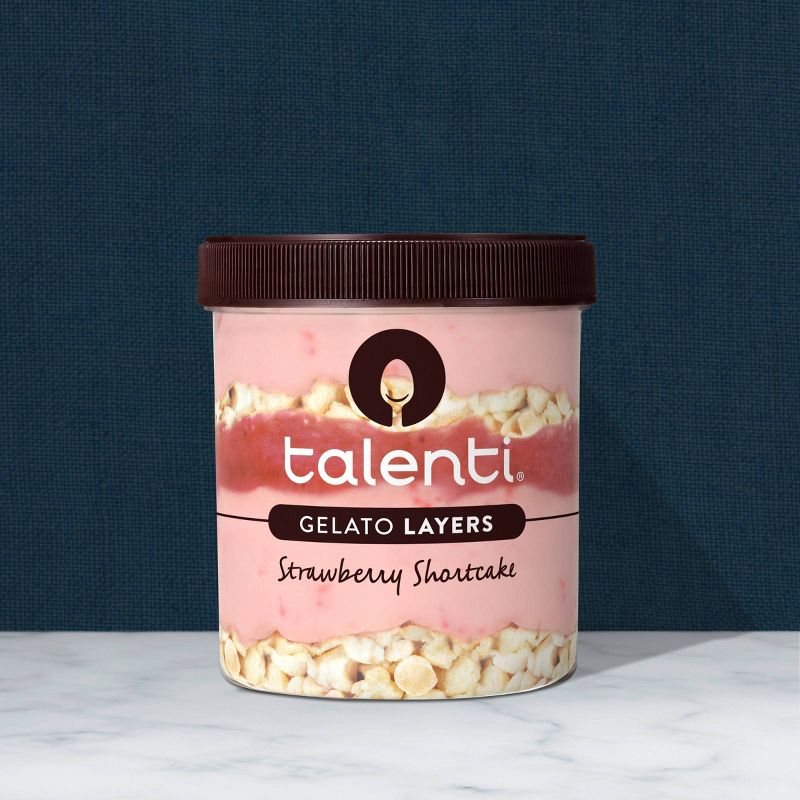 Talenti Gelato Layers Strawberry Shortcake - 10.5oz