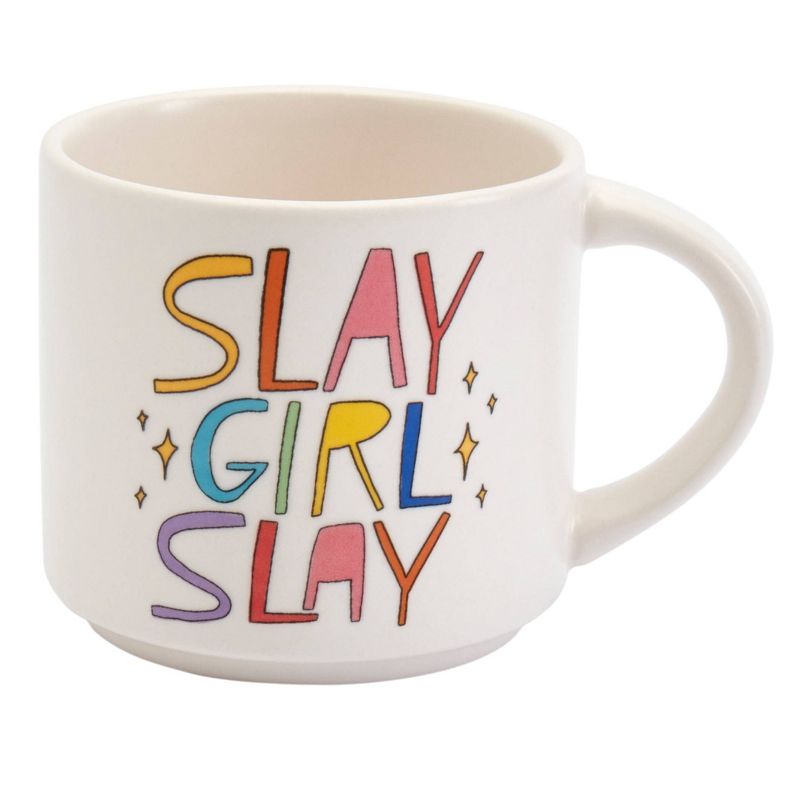 Queer Eye 14oz 4pk Stoneware Sassy Quote Assorted Mugs