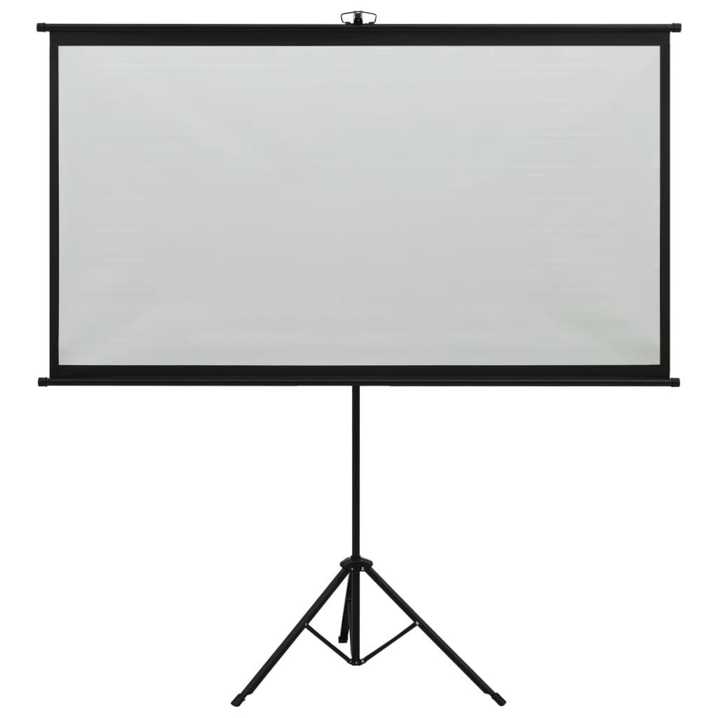 vidaXL Projection Screen with Tripod 90" 16:9 Home Theater Screen Presentation
