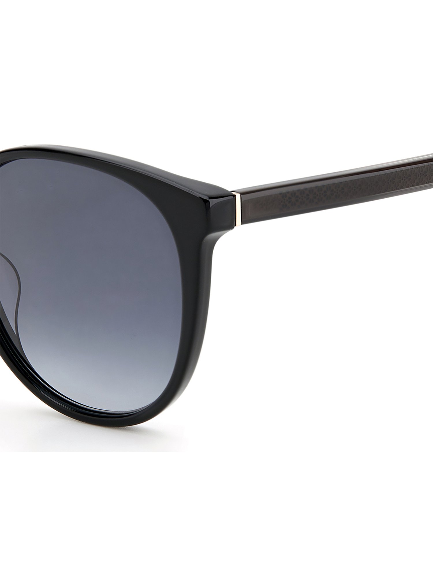 Kate Spade Dark Grey Round Sunglasses for Women