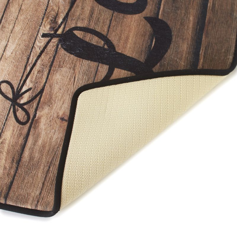 2'2"x8' Runner Swirl Loomed Rug Ivory/Black - Safavieh