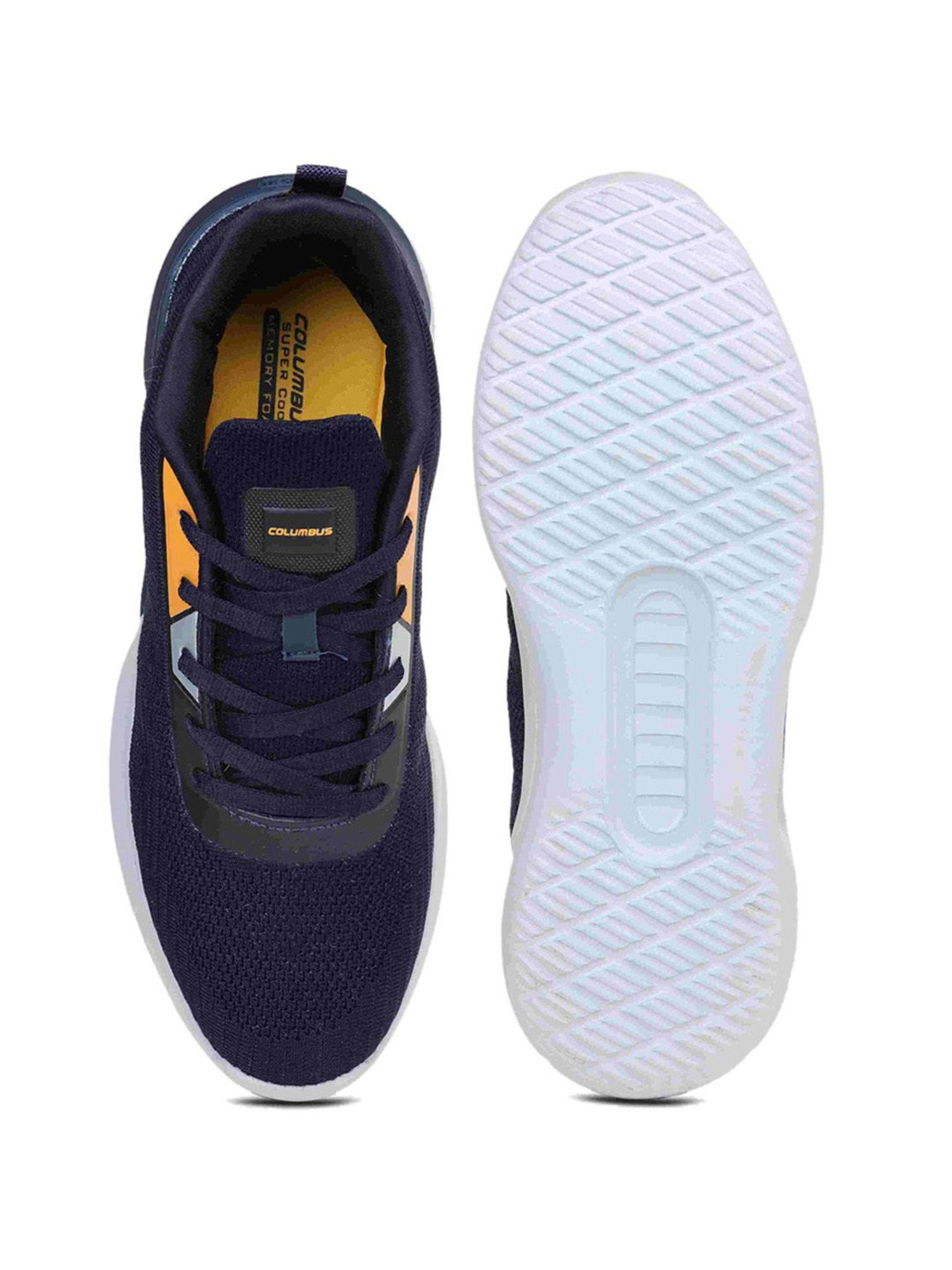 Columbus Men's Navy Running Shoes