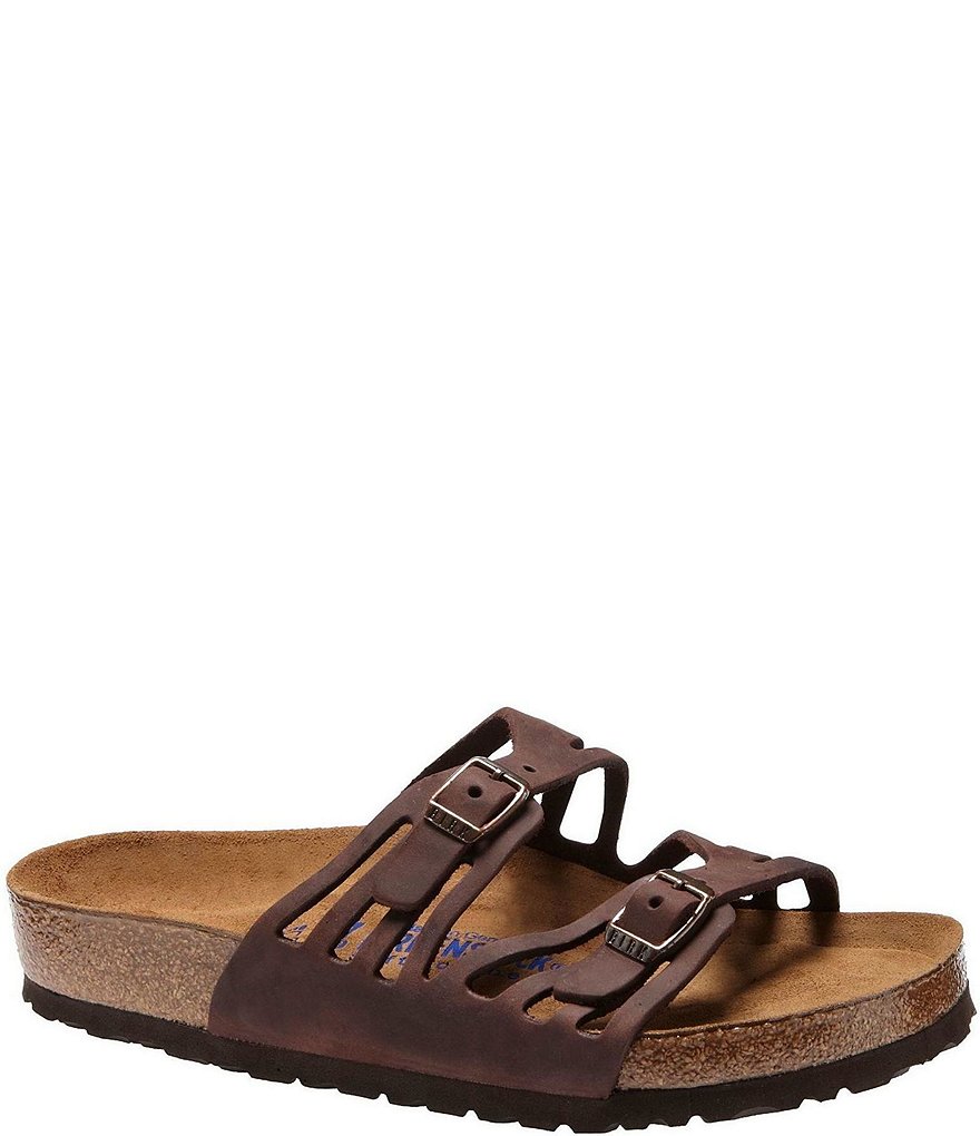 Birkenstock Women's Granada Softbed Leather Sandals