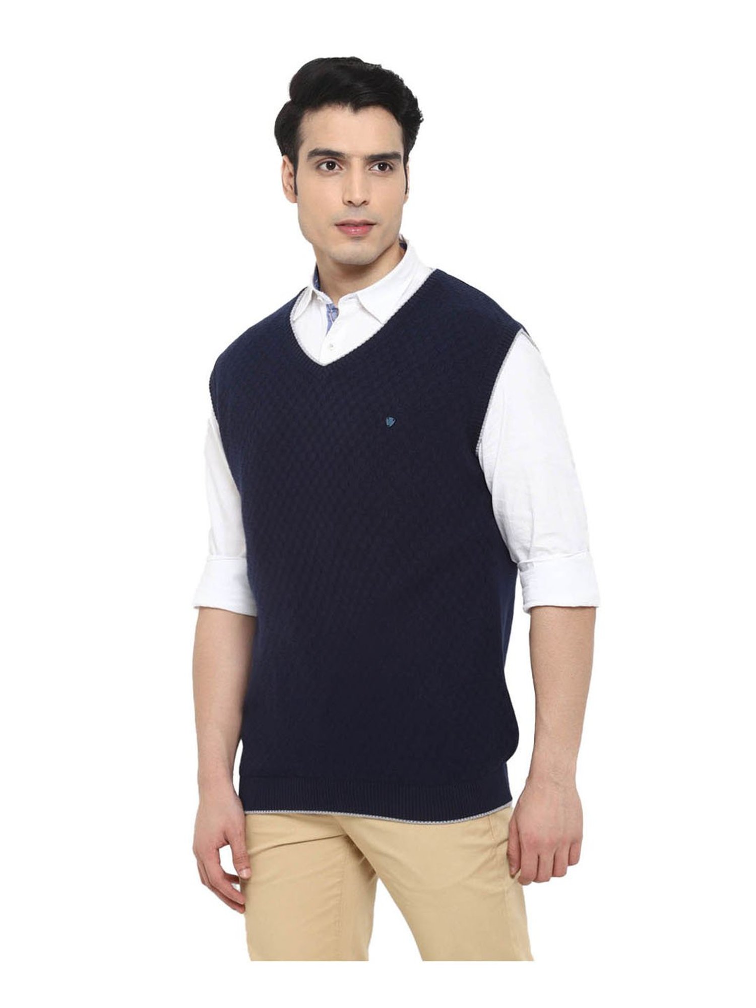 Turtle Blue Regular Fit Pullover