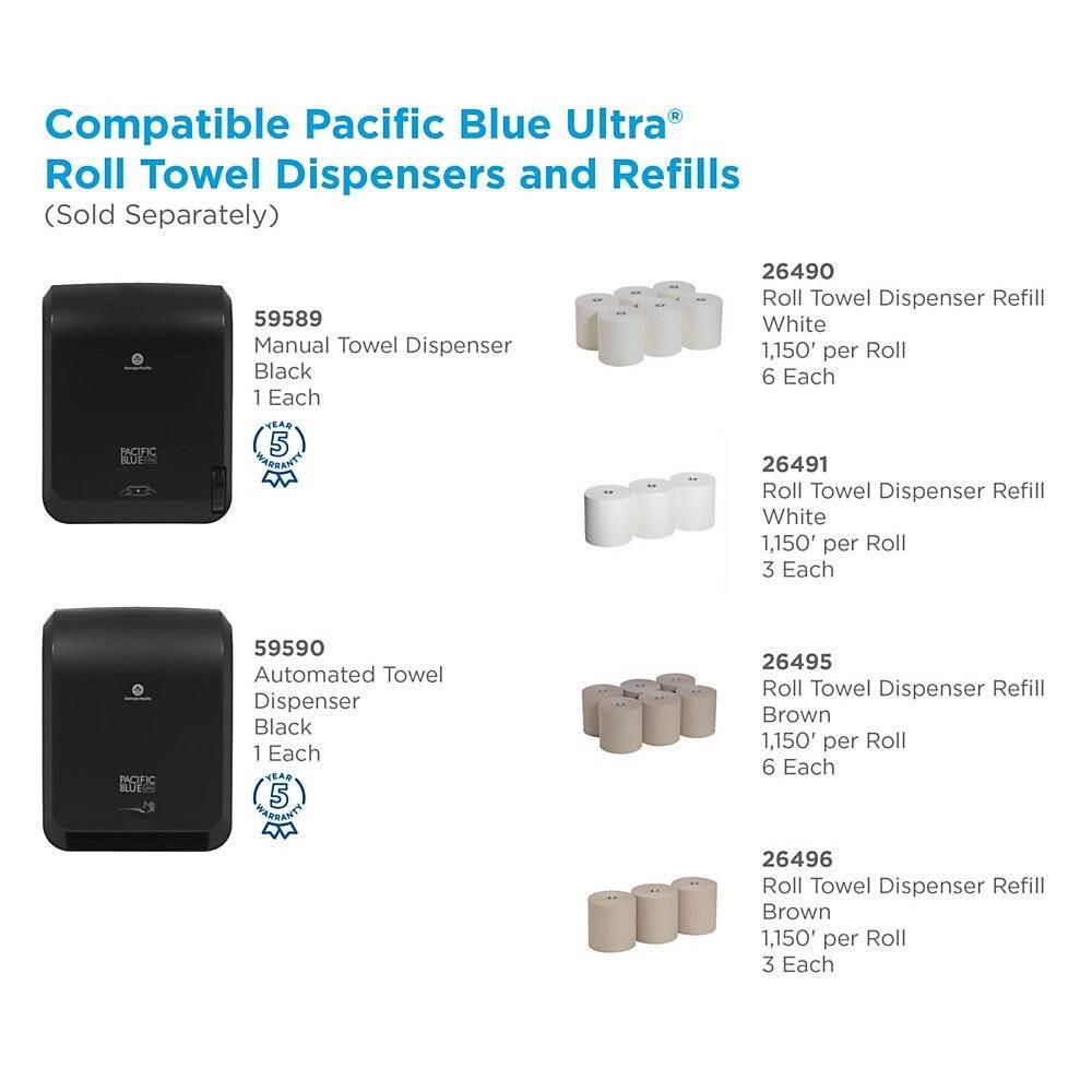 Georgia Pacific Professional Pacific Blue Ultra Paper Towel Dispenser Manual 12
