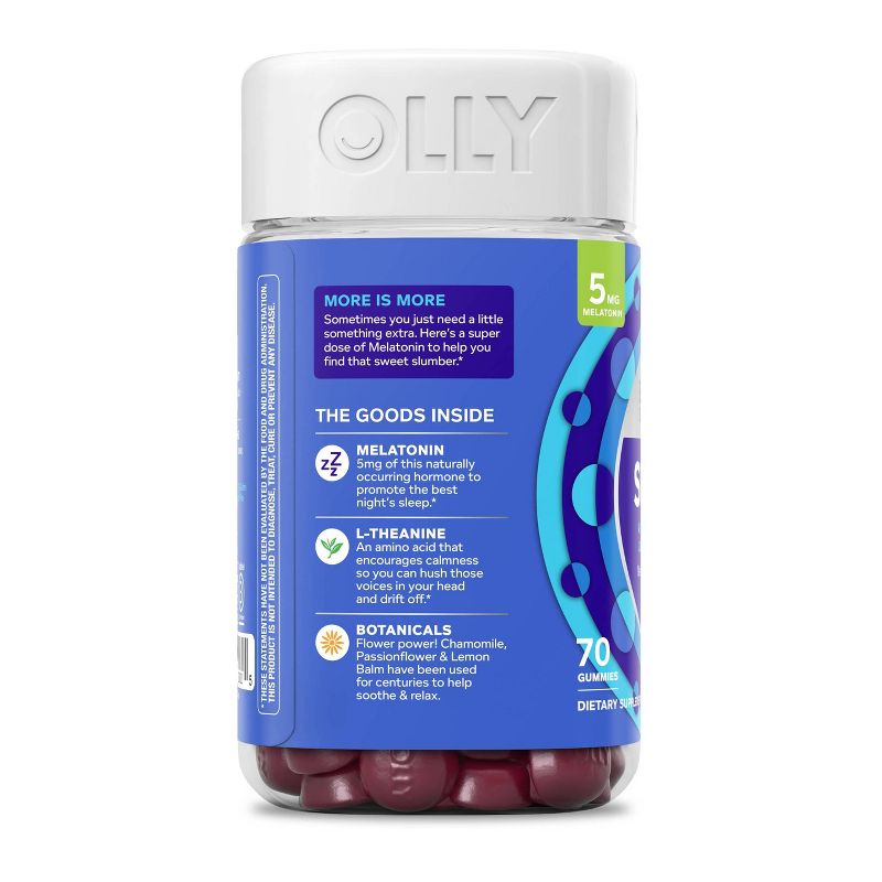 Olly Extra Strength Sleep Gummy Supplements - 70ct
