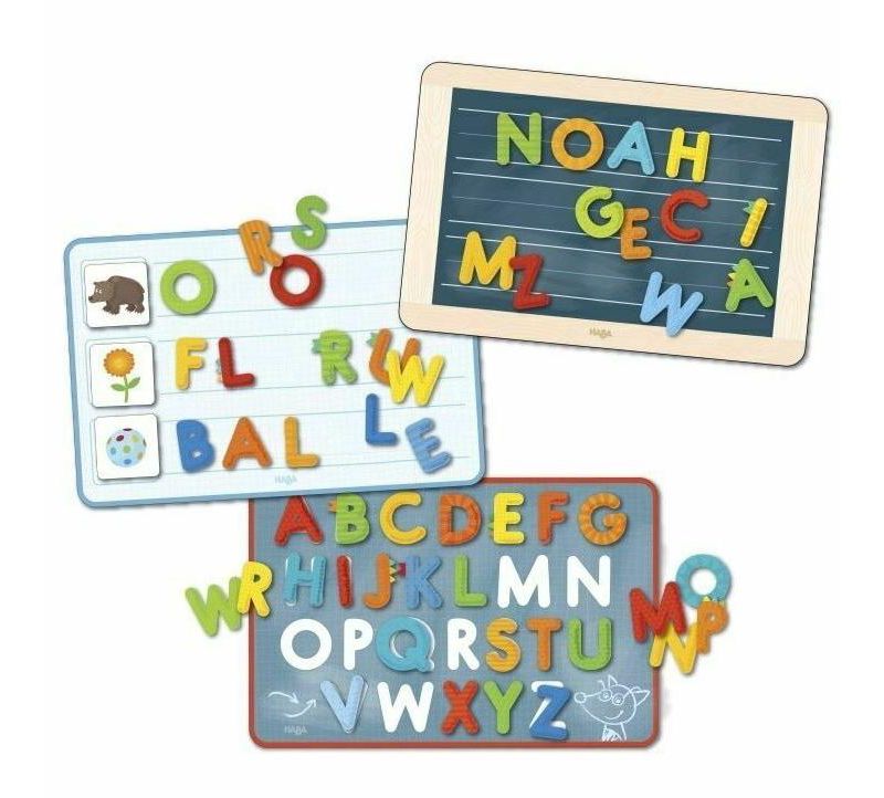 HABA Magnetic Game Box ABC Expedition